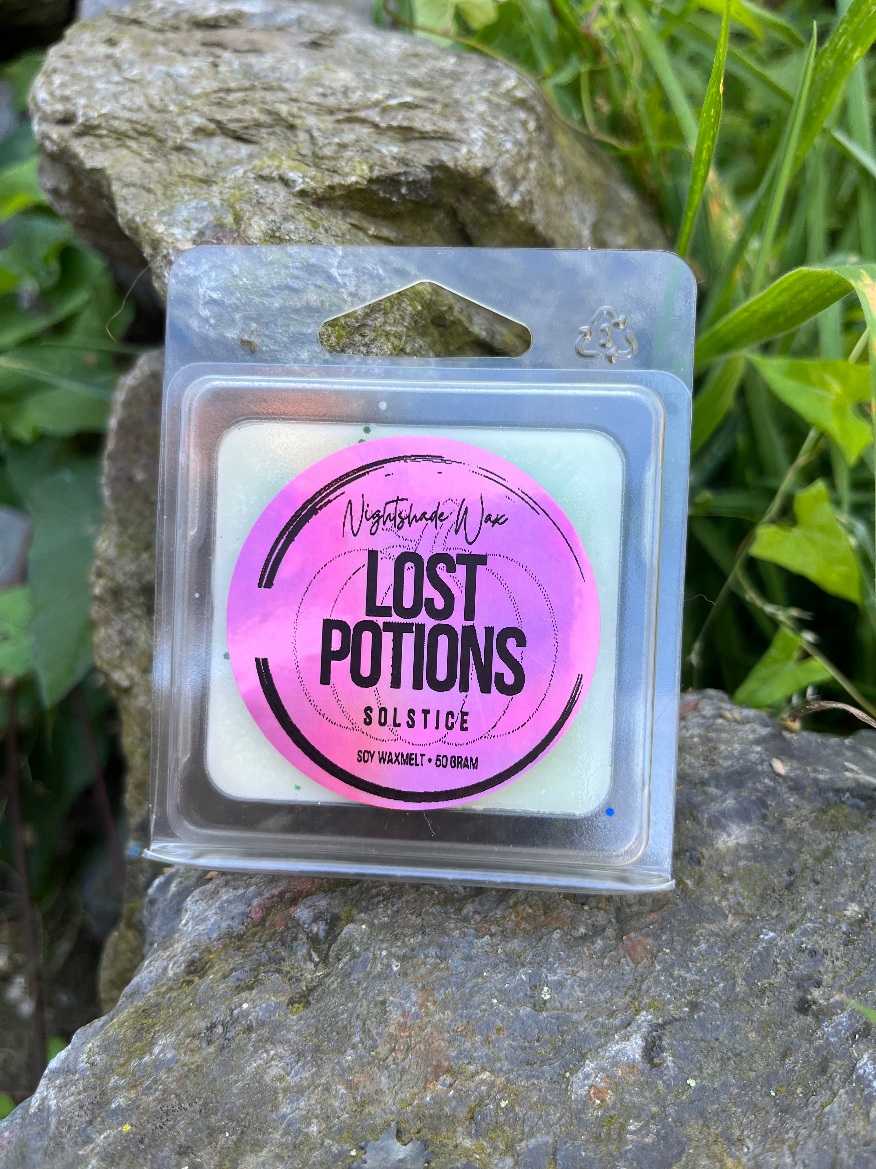 Solstice waxmelt (lime/basil/orange)