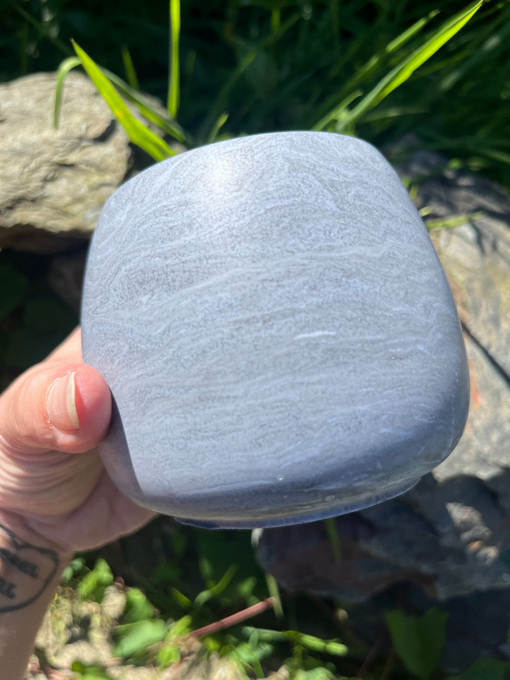 Wax brander Blue Swirl
