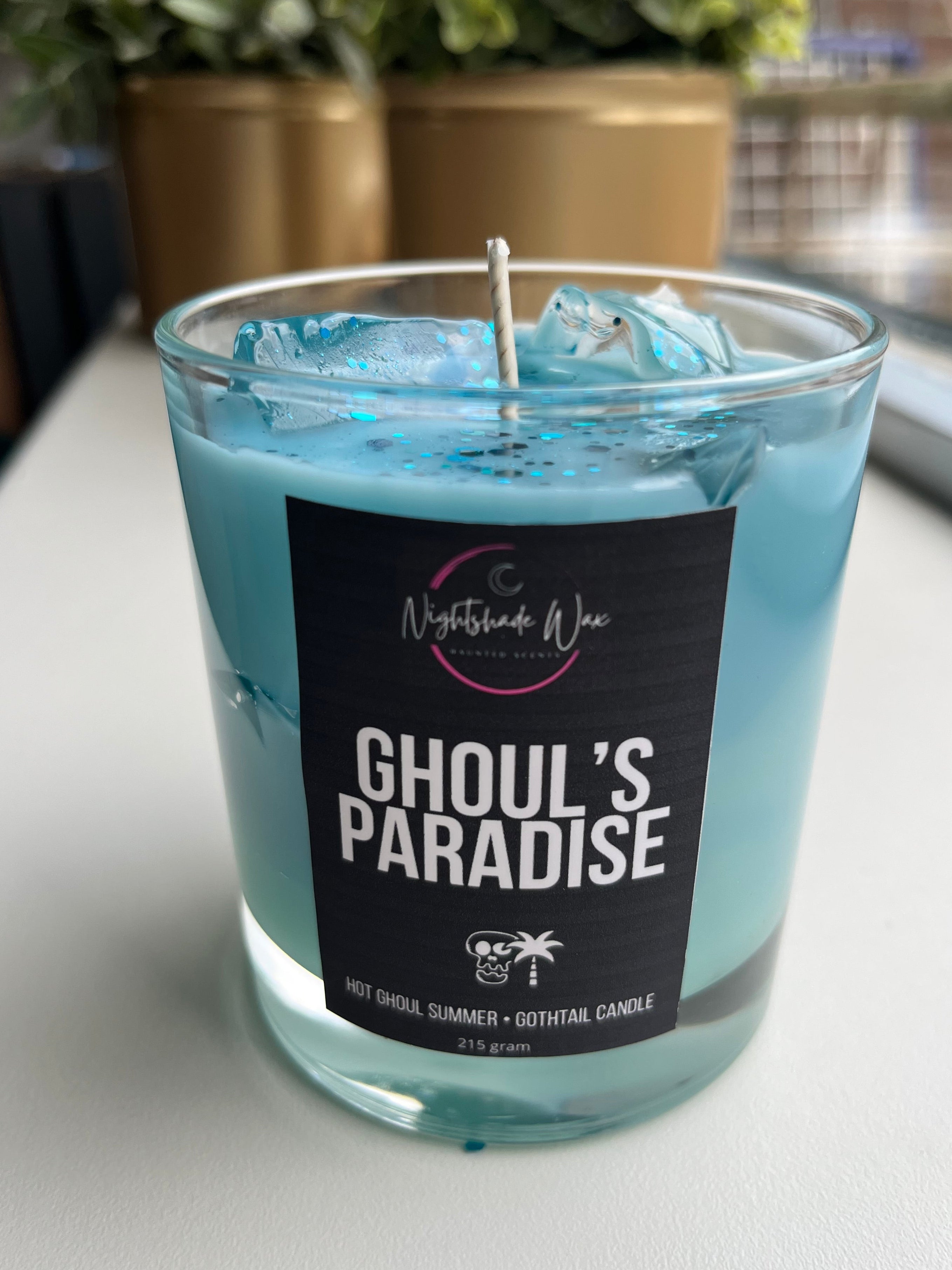 🥥🌸 Ghoul's Paradise (kokos & witte bloemen)