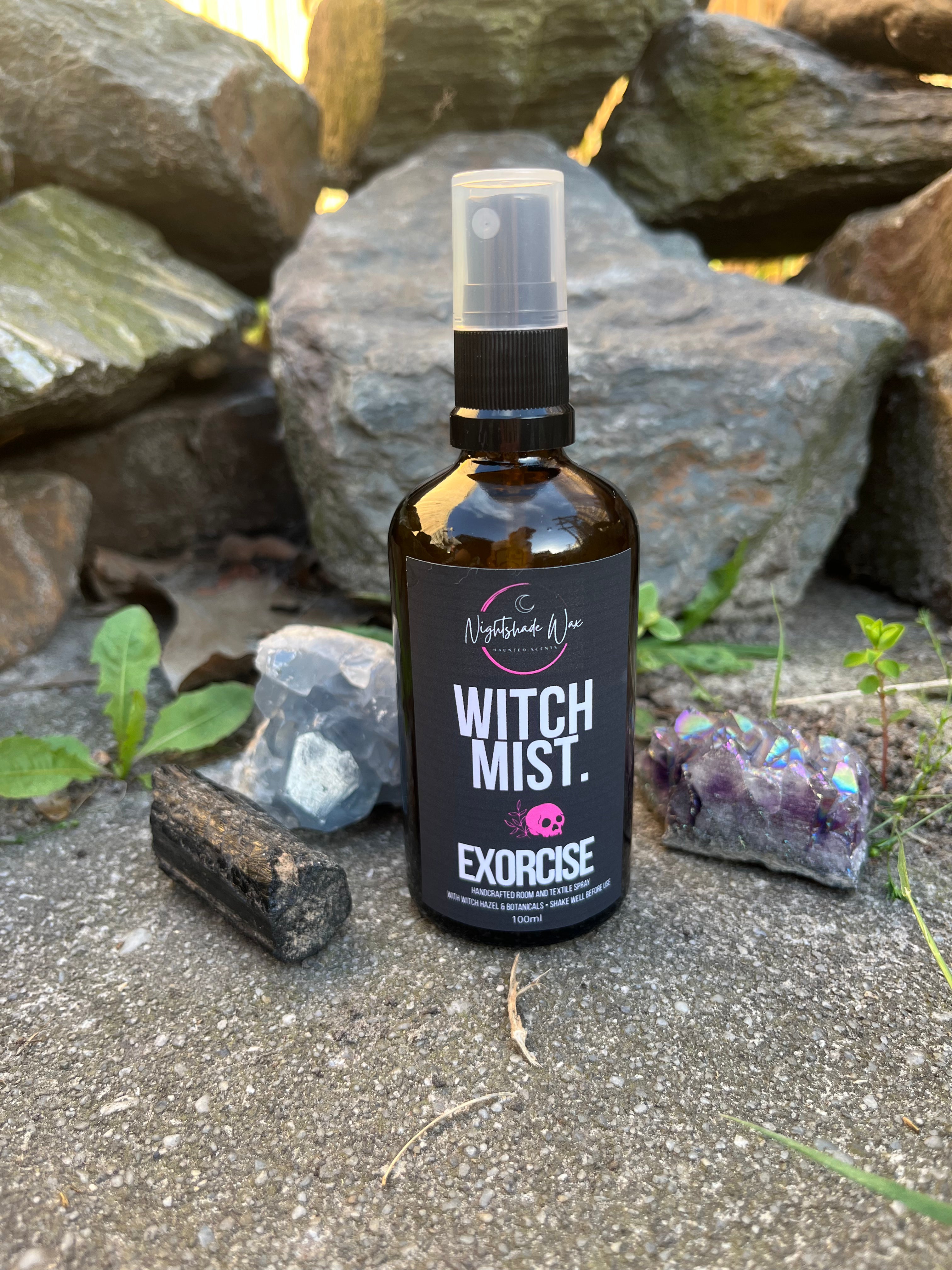 Witch Mist • EXORCISE (palo santo/mahogany)